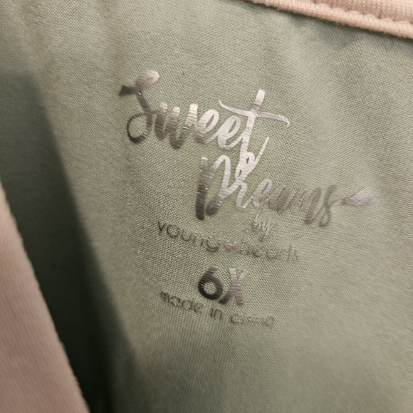 NWT!!! Girls 3 pc pajama set Wake Me When It's The Weekend Sz 6x - Picture 10 of 10